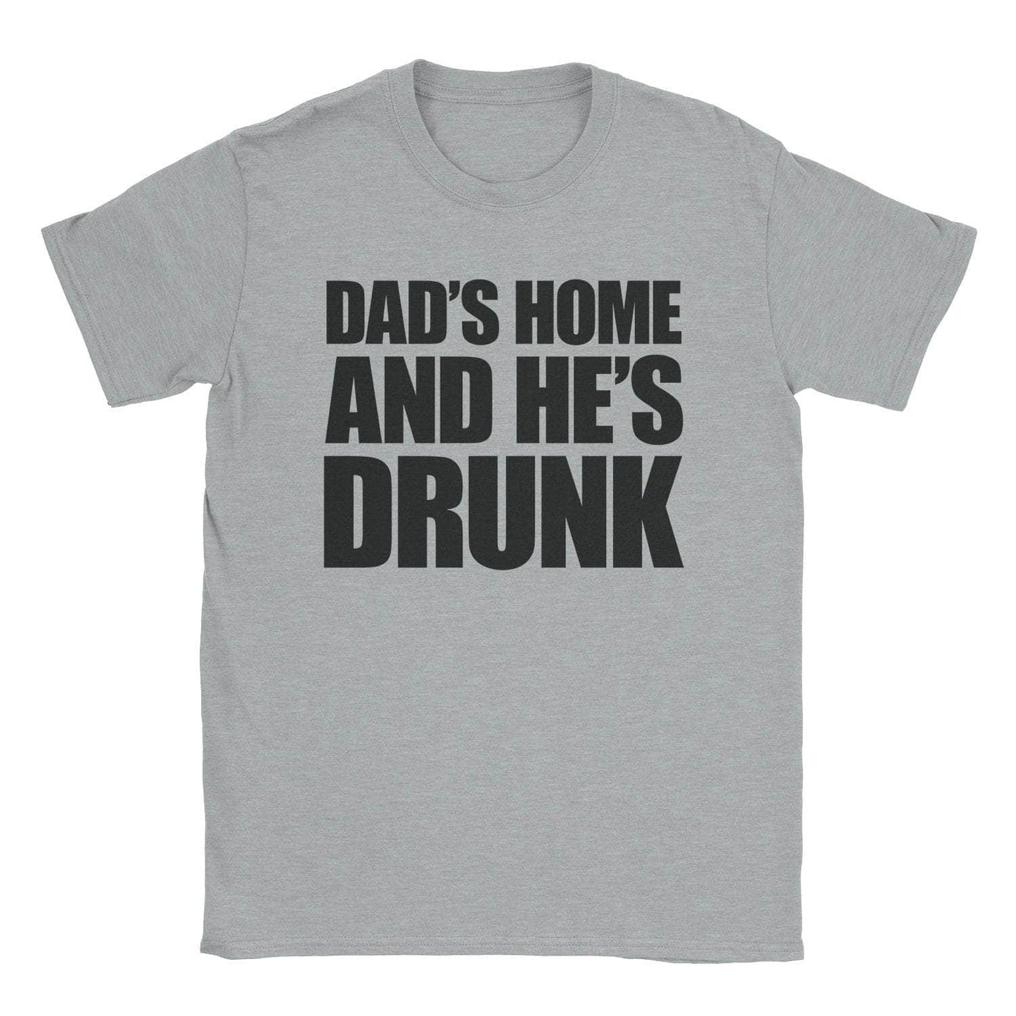 A-or-B-Tees T-Shirt Sport Grey / S Drunk Dad T-Shirt