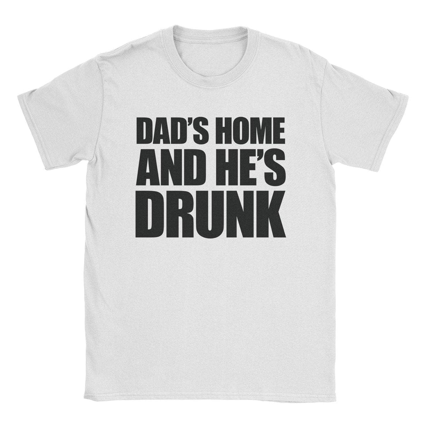 A-or-B-Tees T-Shirt White / S Drunk Dad T-Shirt
