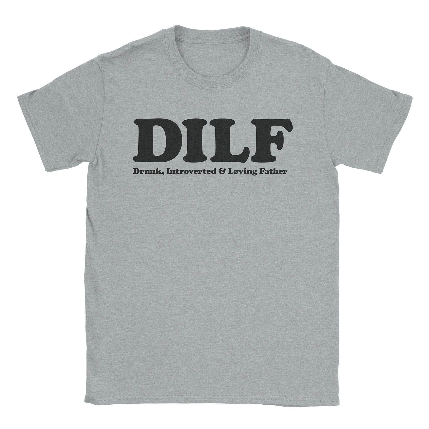 A-or-B-Tees T-Shirt Sport Grey / S Drunk Introverted Father T-Shirt