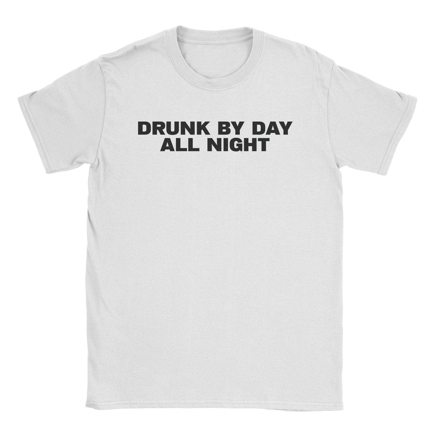 A-or-B-Tees T-Shirt White / S Drunk T-Shirt