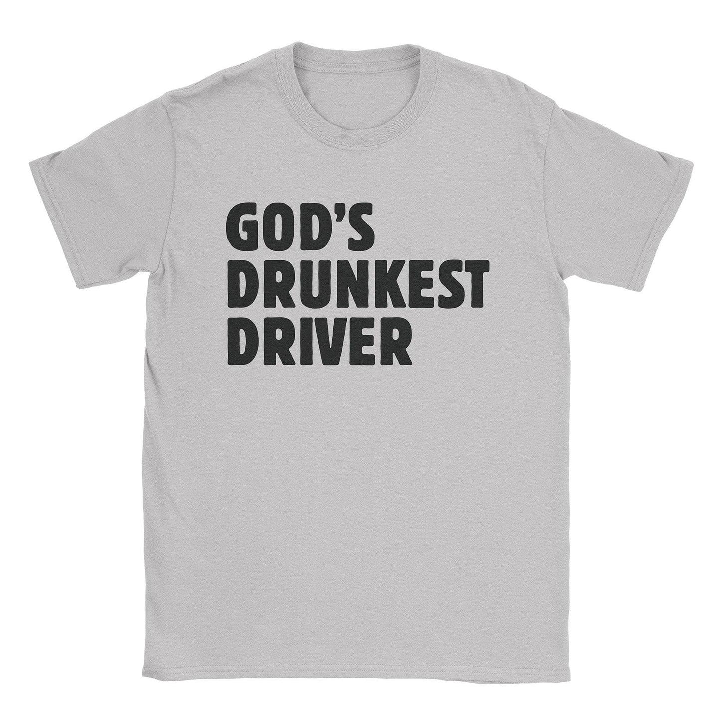 A-or-B-Tees T-Shirt Ice Grey / S Drunkest Driver T-Shirt