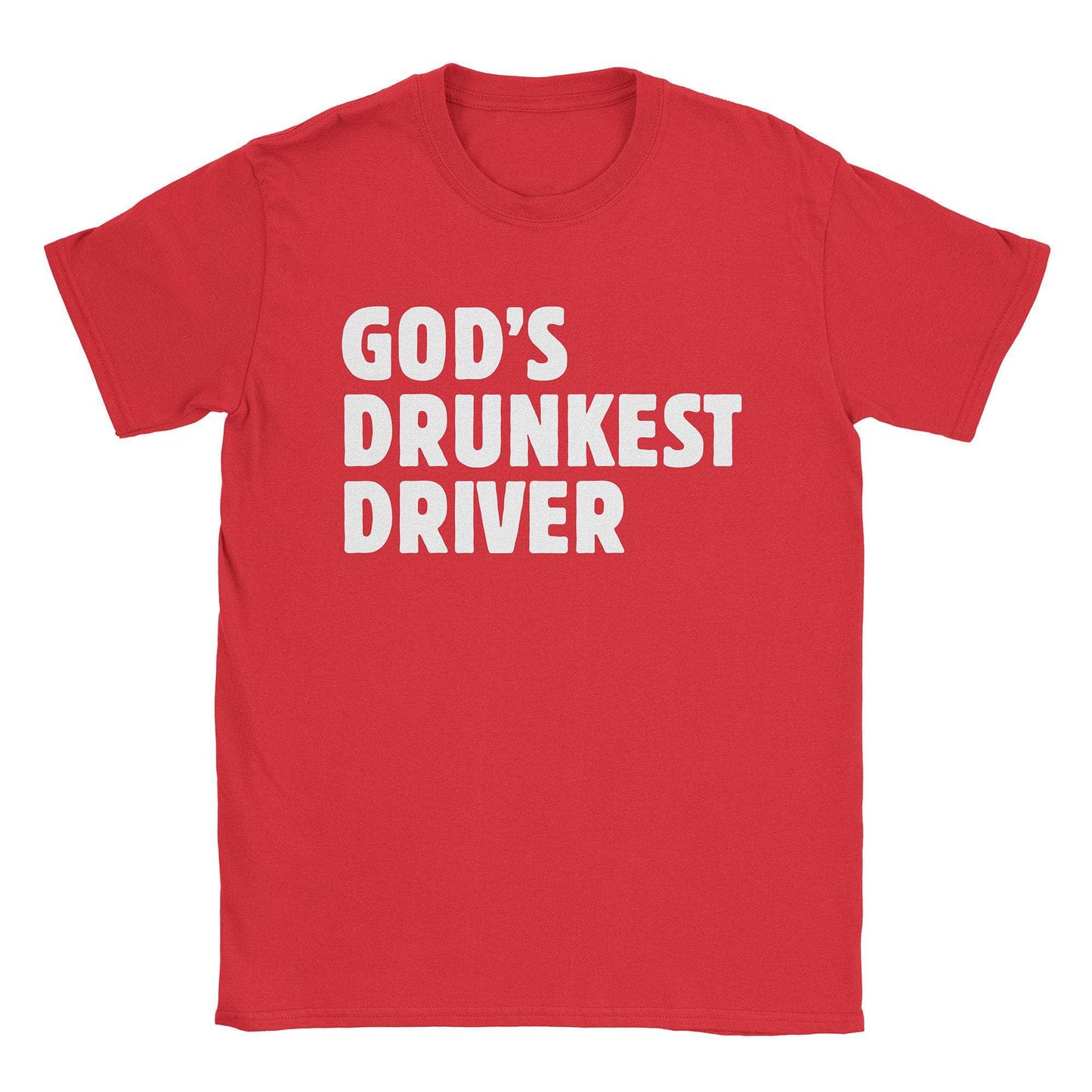 A-or-B-Tees T-Shirt Red / S Drunkest Driver T-Shirt