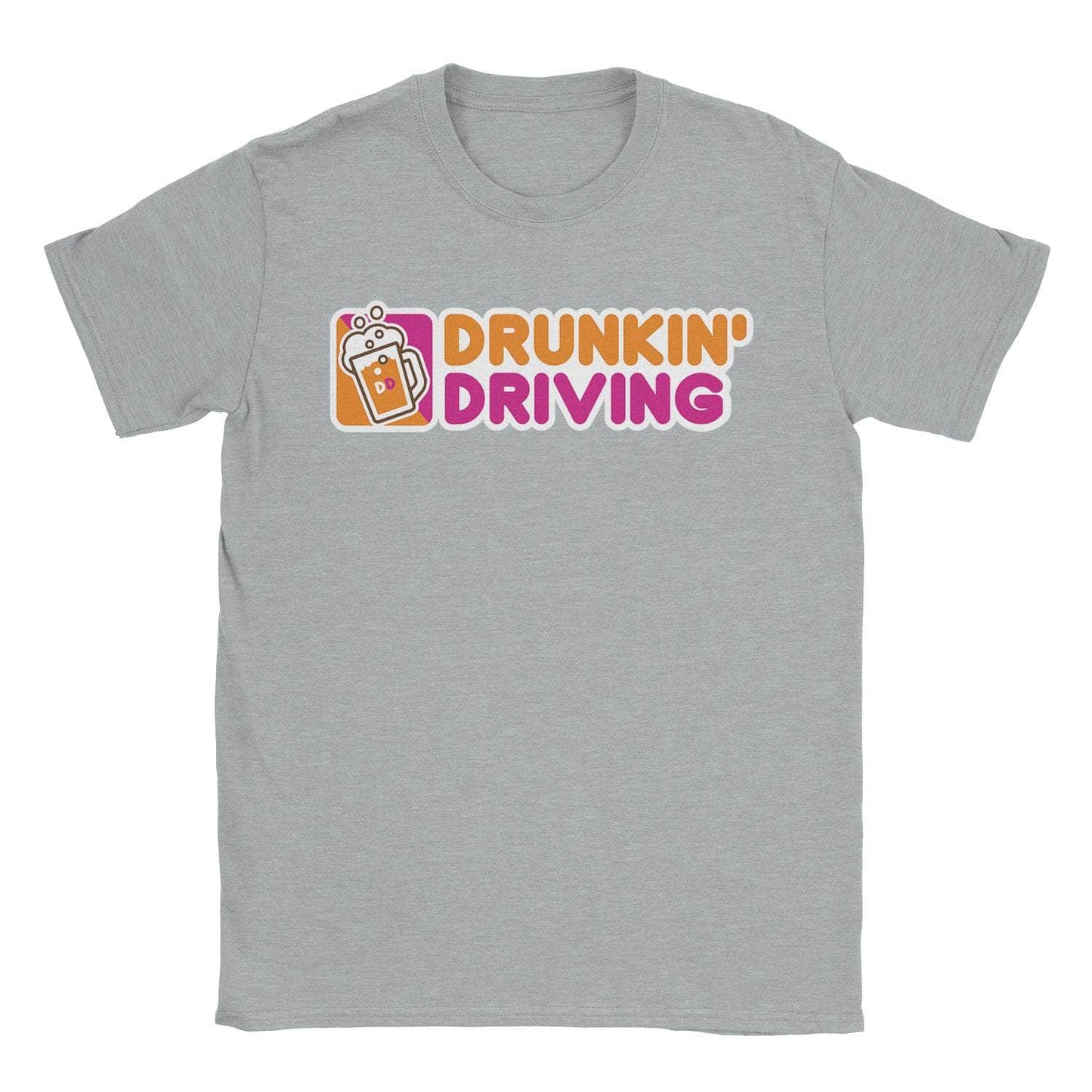 A-or-B-Tees T-Shirt Sport Grey / S Drunkin' Driving T-Shirt