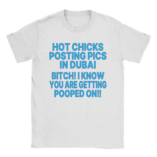 A-or-B-Tees T-Shirt White / S Dubai Chicks T-Shirt