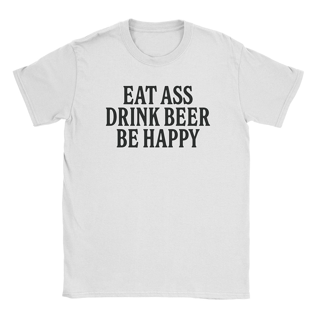 A-or-B-Tees T-Shirt White / S Eat Ass T-Shirt
