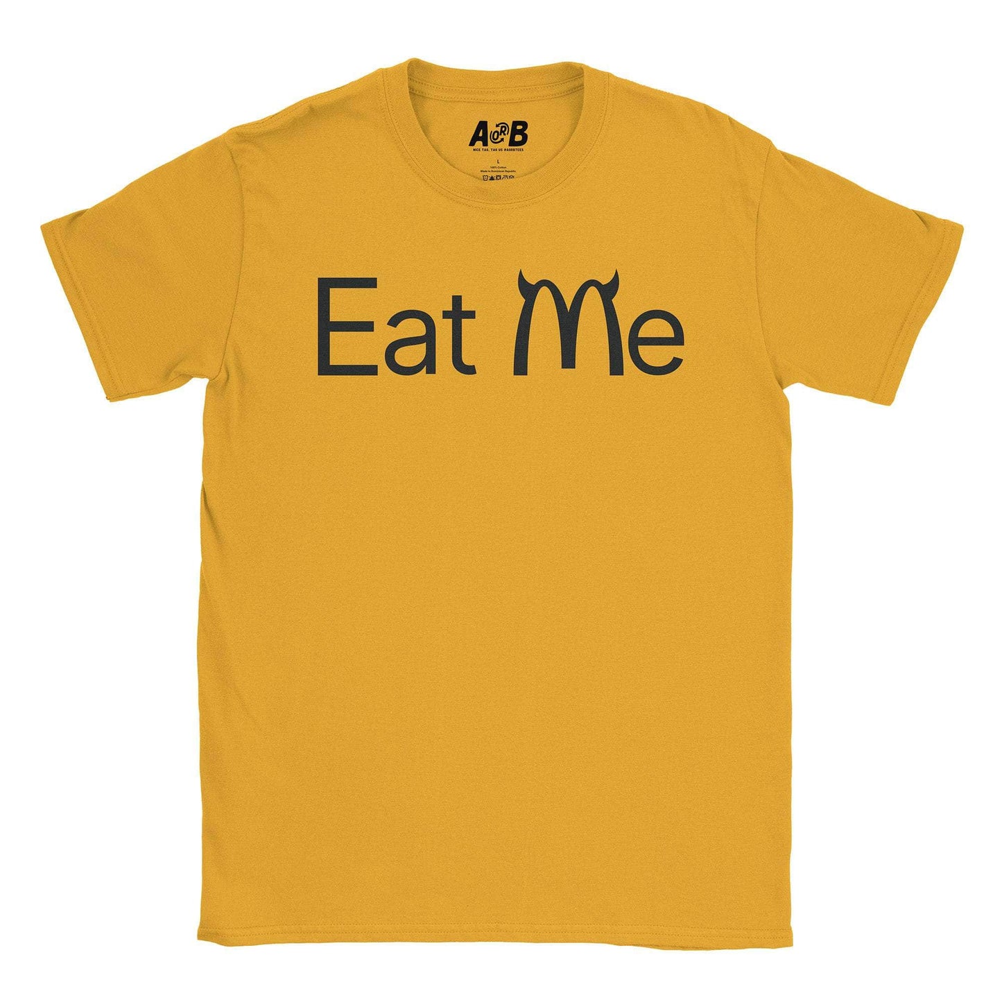 A-or-B-Tees T-Shirt Gold / S Eat Me T-Shirt
