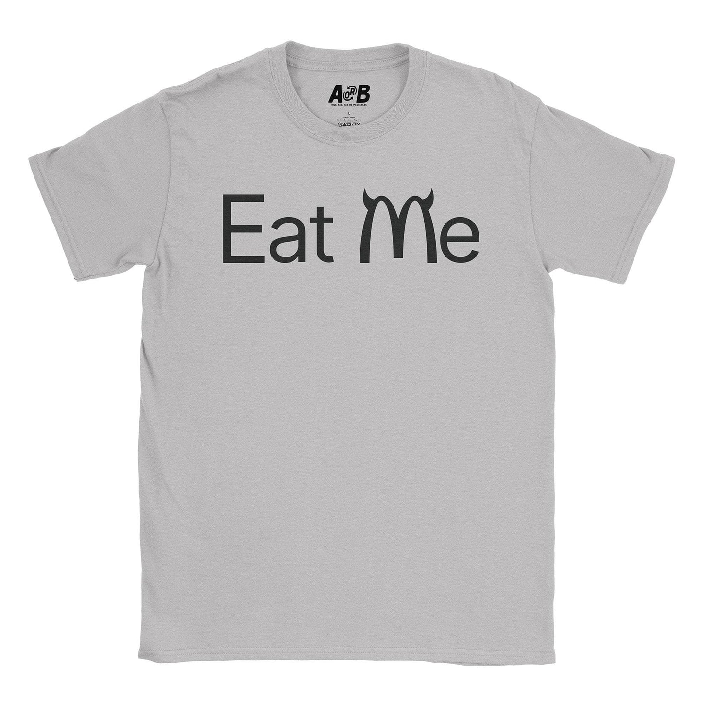 A-or-B-Tees T-Shirt Ice Grey / S Eat Me T-Shirt