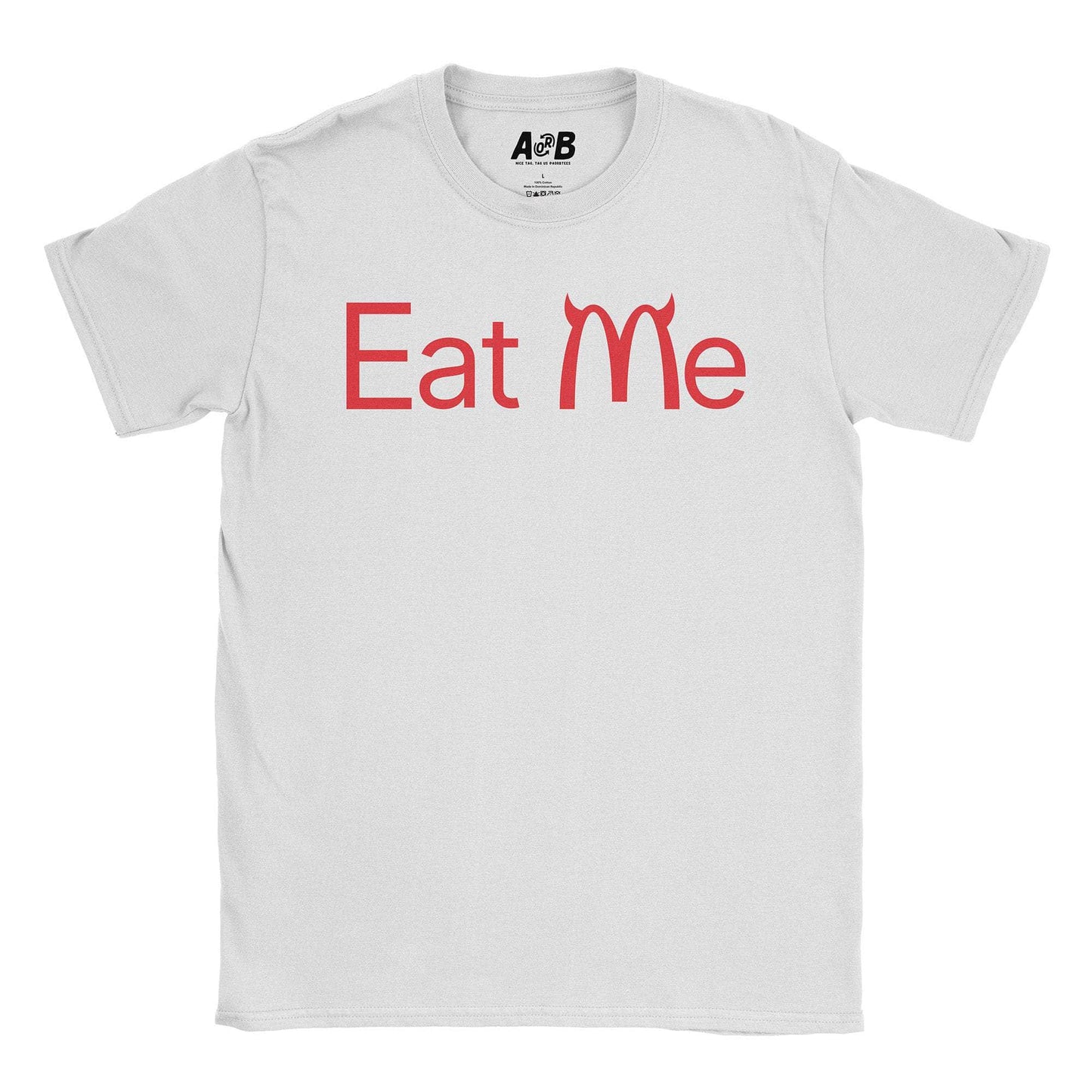 A-or-B-Tees T-Shirt White / S Eat Me T-Shirt