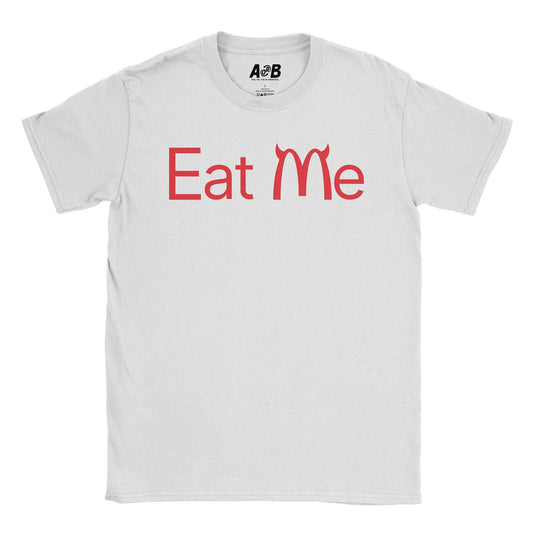 A-or-B-Tees T-Shirt White / S Eat Me T-Shirt