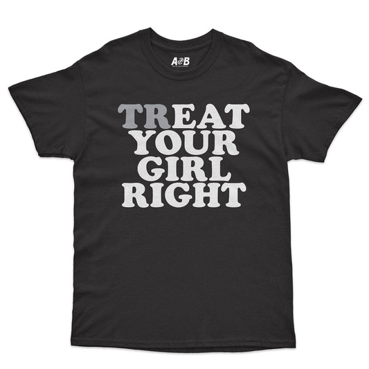 A-or-B-Tees T-Shirt Black / S Eat Your Girl T-Shirt