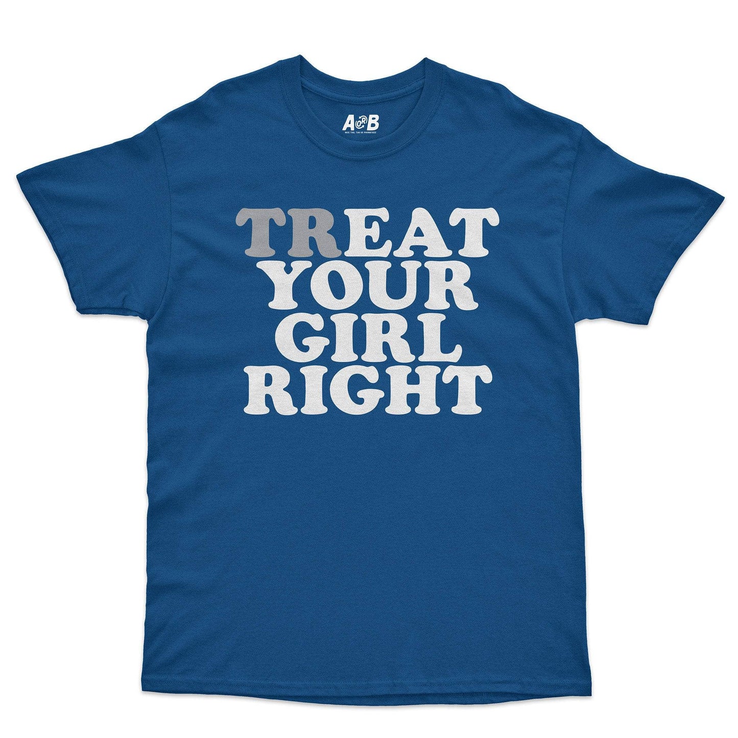 A-or-B-Tees T-Shirt Royal / S Eat Your Girl T-Shirt