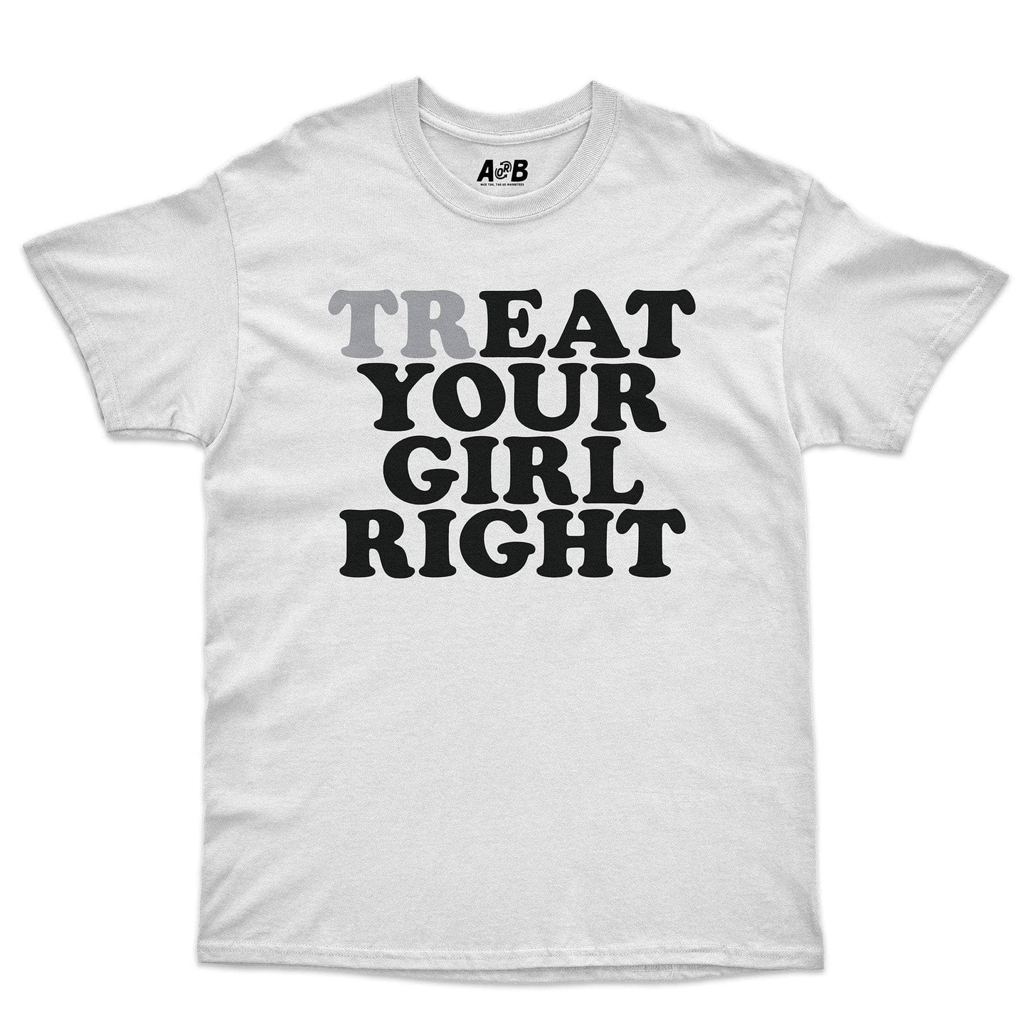 A-or-B-Tees T-Shirt White / S Eat Your Girl T-Shirt