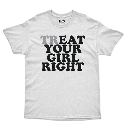 A-or-B-Tees T-Shirt White / S Eat Your Girl T-Shirt