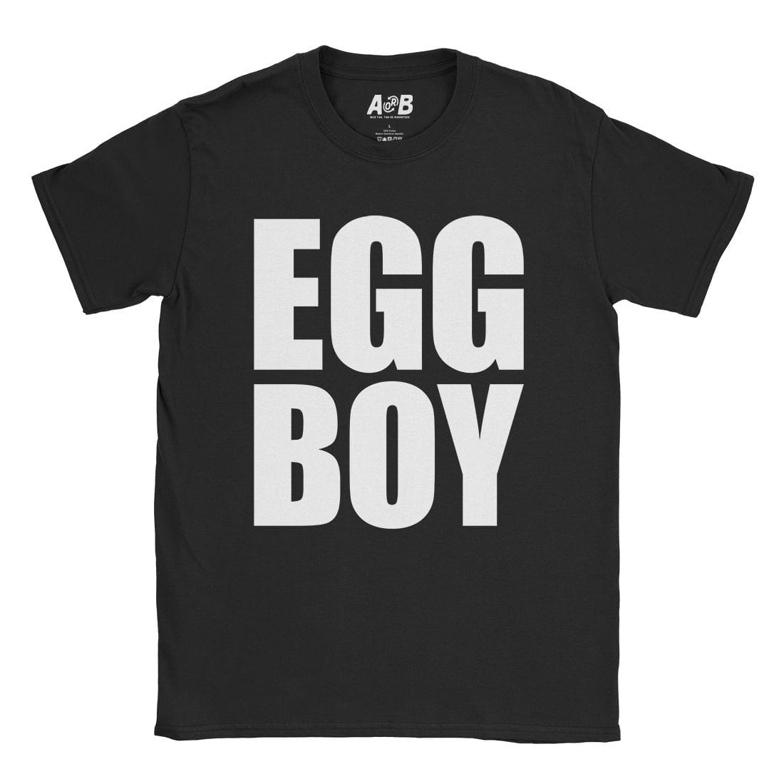 A-or-B-Tees T-Shirt Black / S Egg Boy T-Shirt