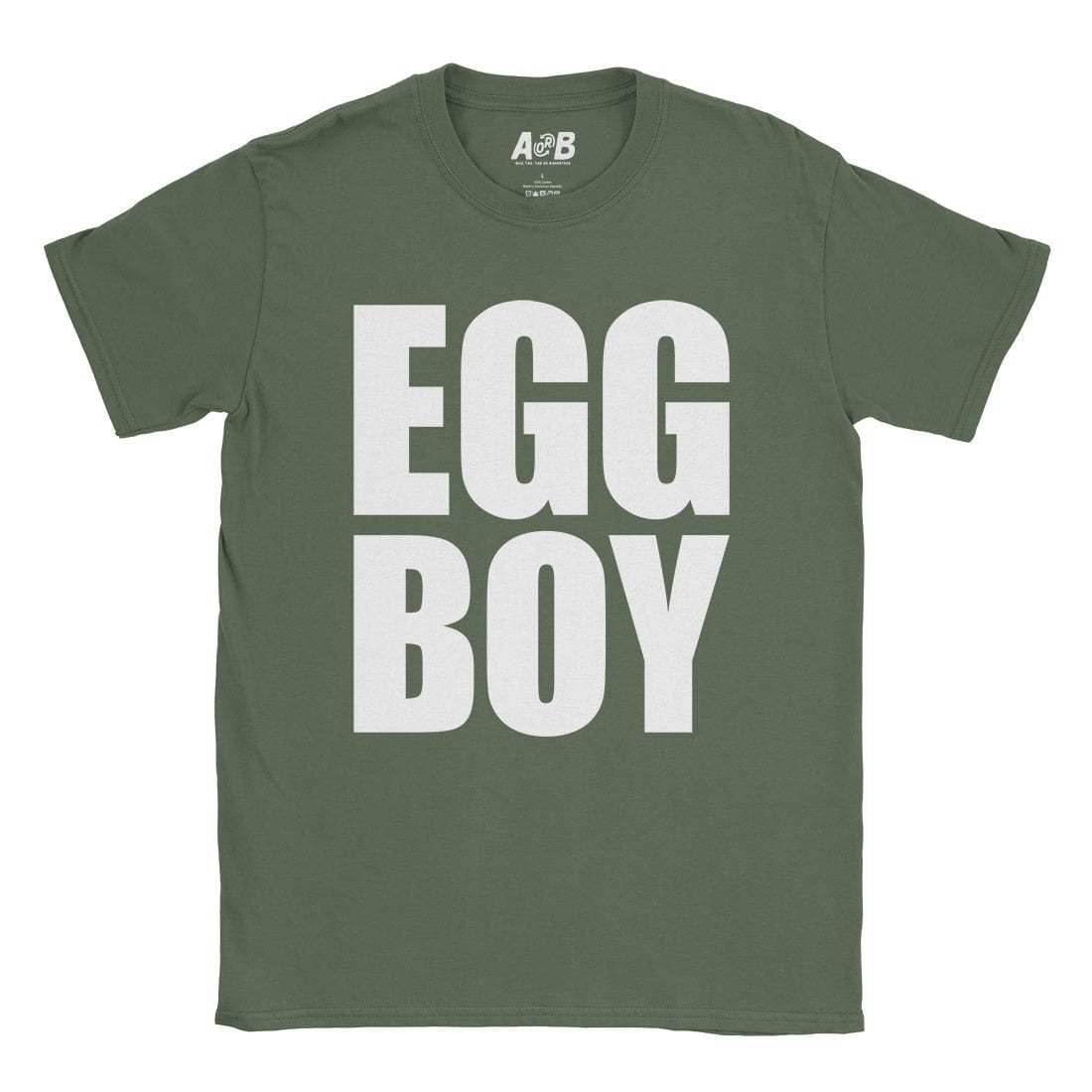 A-or-B-Tees T-Shirt Military Green / S Egg Boy T-Shirt