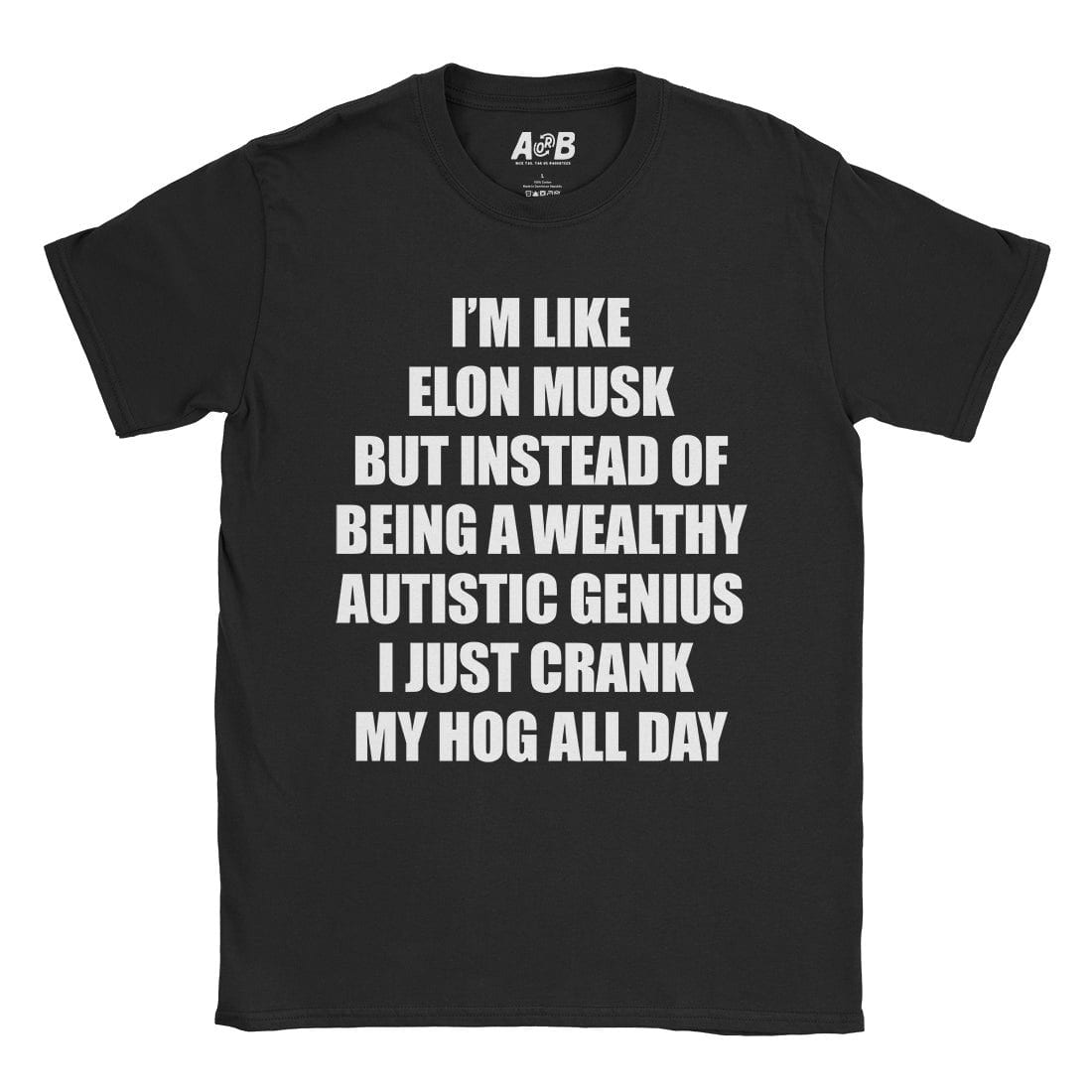A-or-B-Tees T-Shirt Black / S Elon's Twin T-Shirt