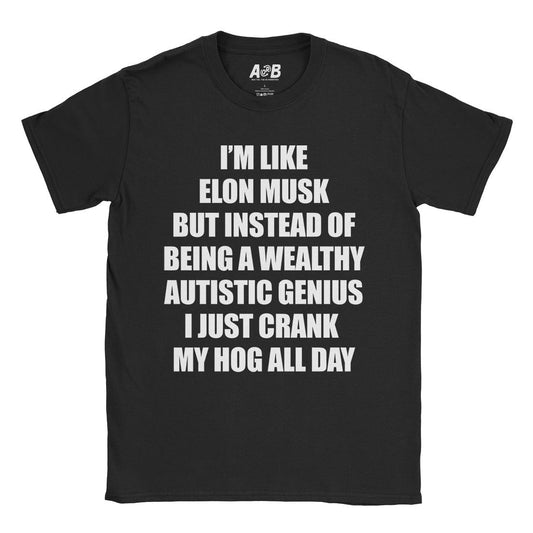 A-or-B-Tees T-Shirt Black / S Elon's Twin T-Shirt