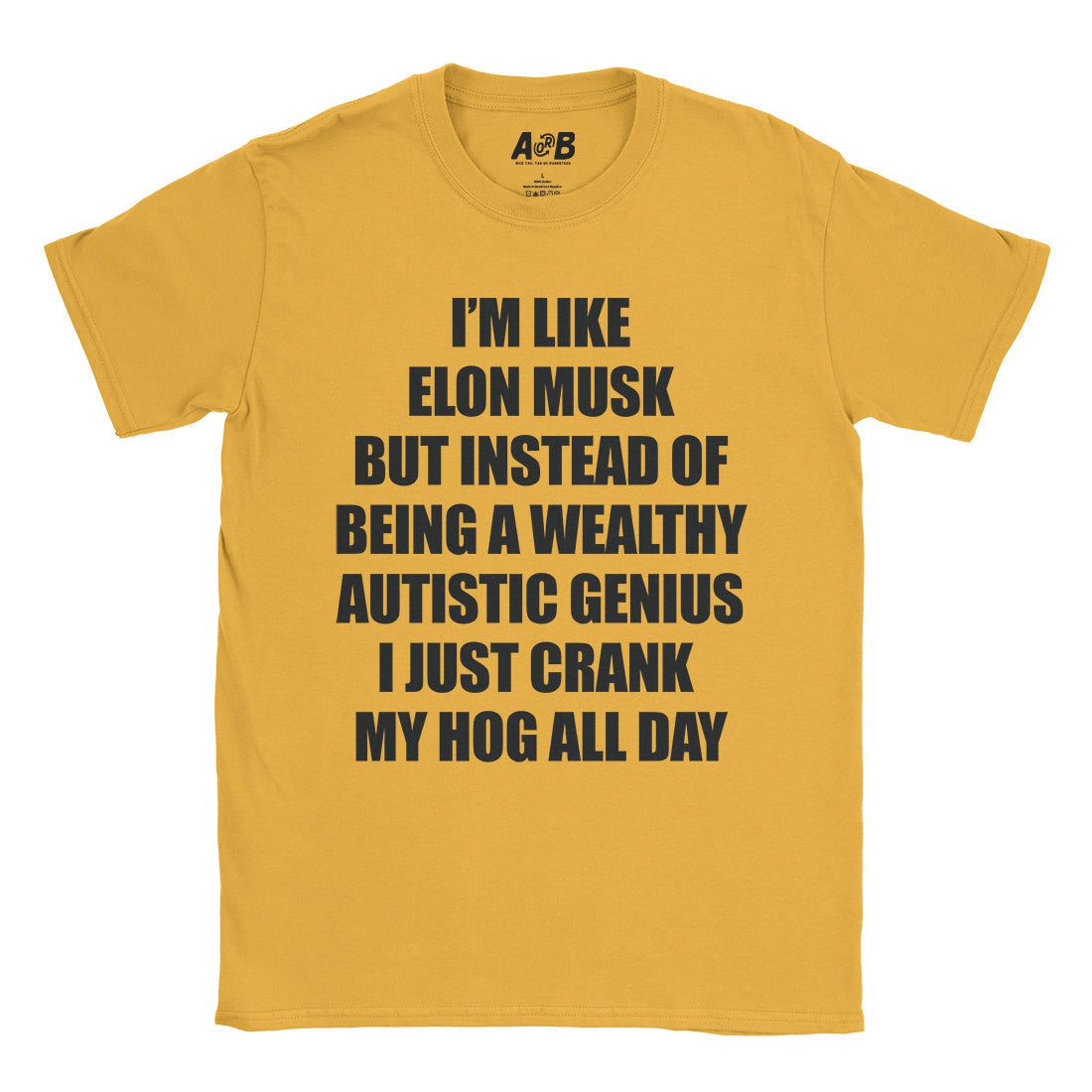 A-or-B-Tees T-Shirt Gold / S Elon's Twin T-Shirt