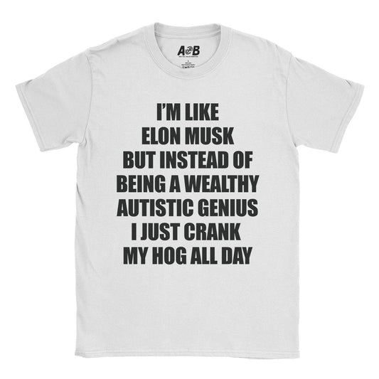 A-or-B-Tees T-Shirt White / S Elon's Twin T-Shirt