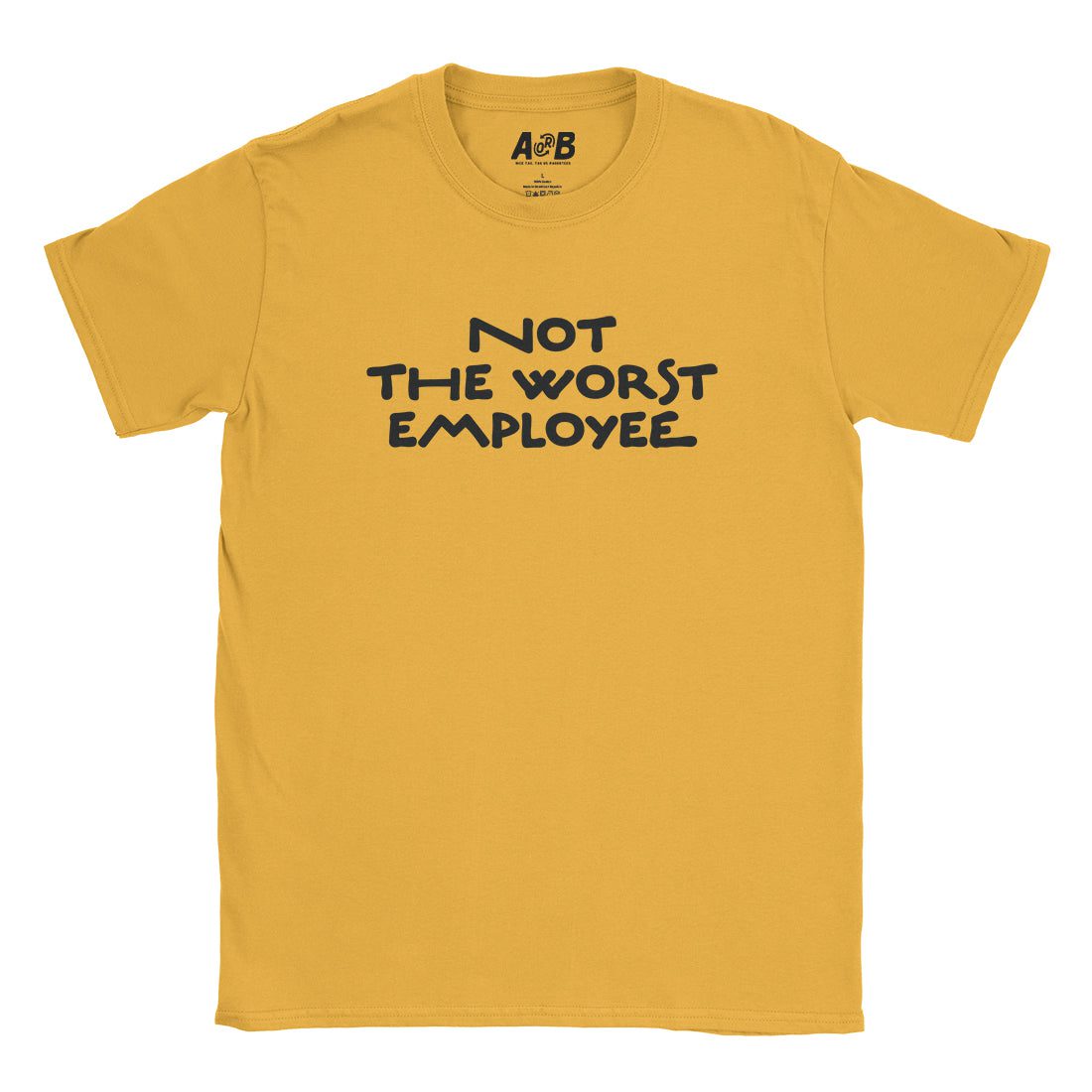 A-or-B-Tees T-Shirt Gold / S Employee T-Shirt