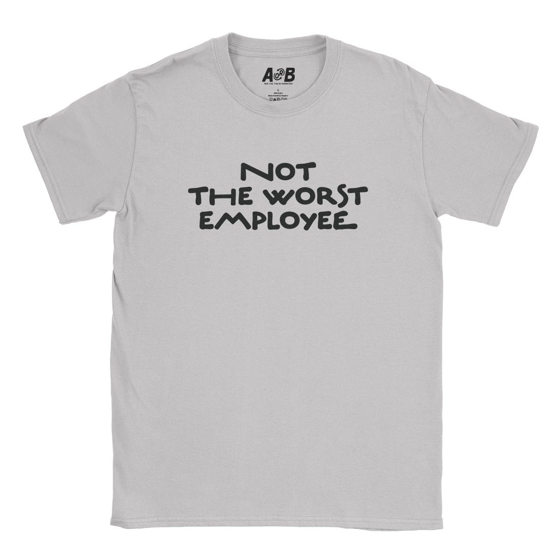 A-or-B-Tees T-Shirt Ice Grey / S Employee T-Shirt