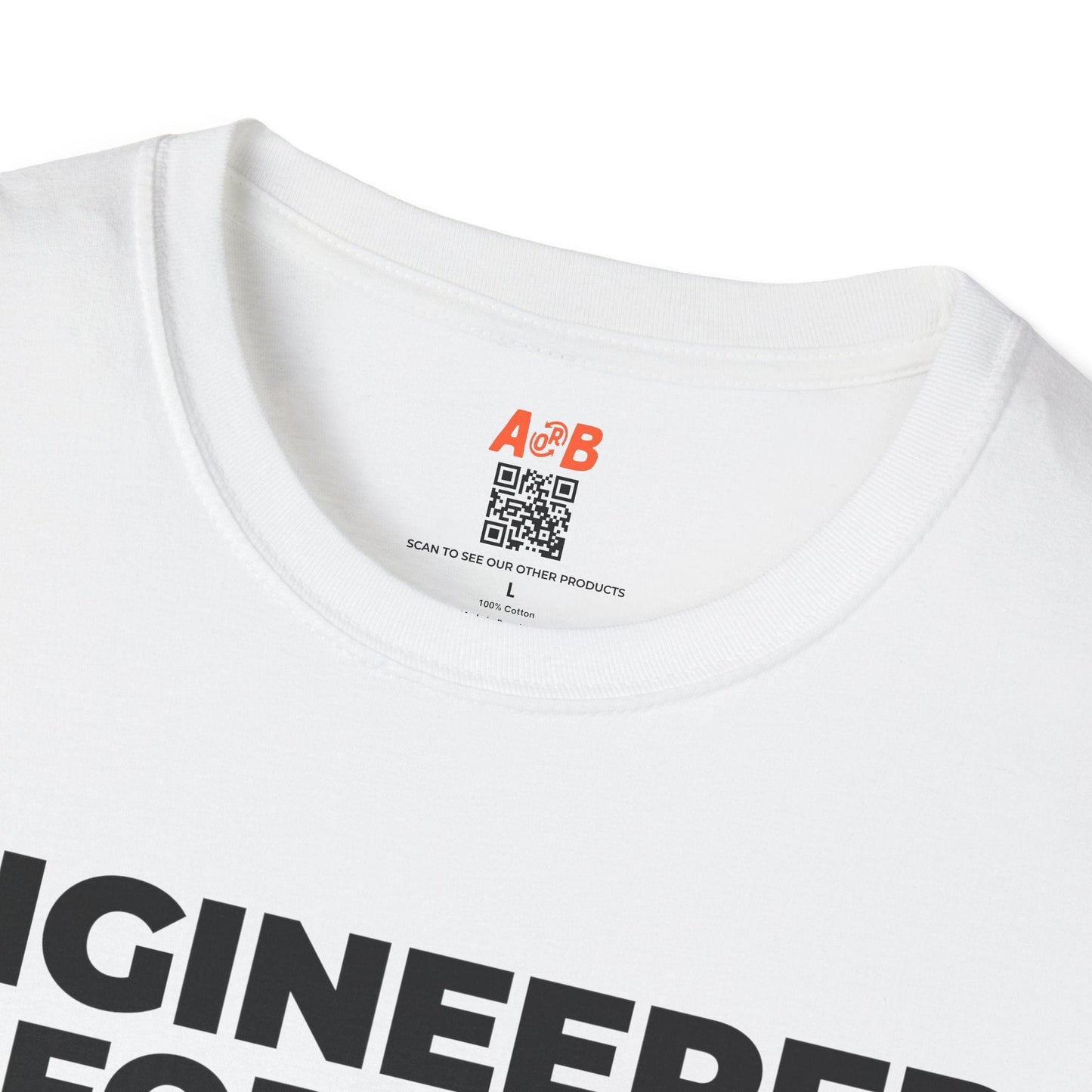 A-or-B-Tees T-Shirt Engineered For Thr Crack - MANPON™ Parody Shirt – Sarcastic Humor Tee