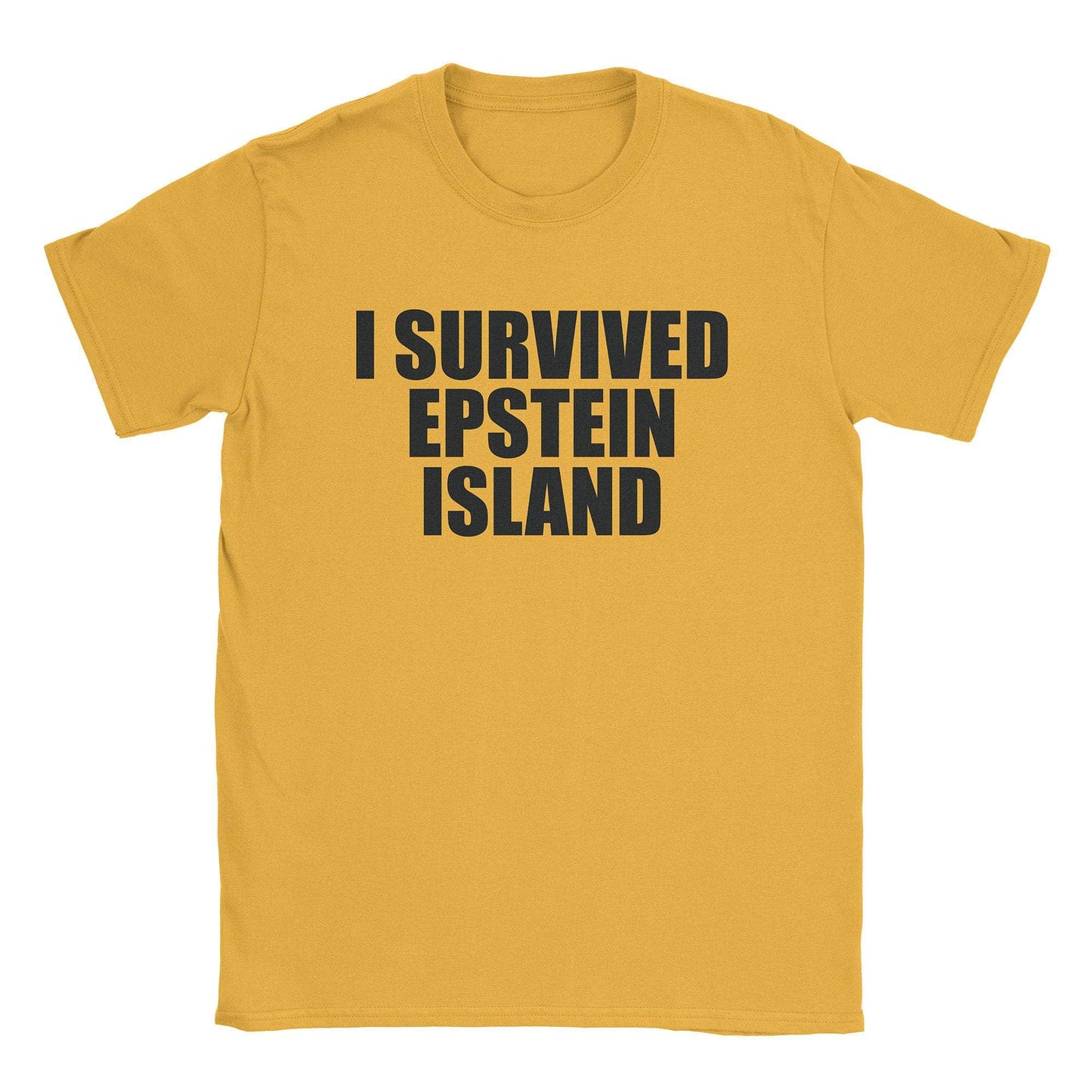 A-or-B-Tees T-Shirt Gold / S Epstein Survivor T-Shirt