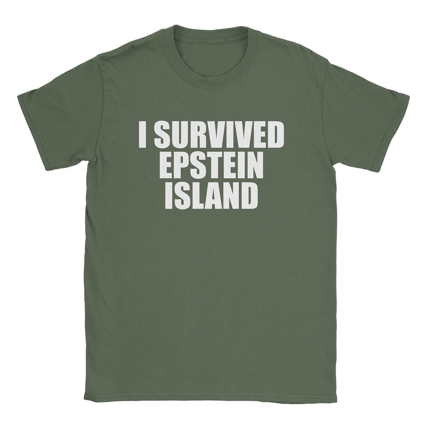 A-or-B-Tees T-Shirt Military Green / S Epstein Survivor T-Shirt