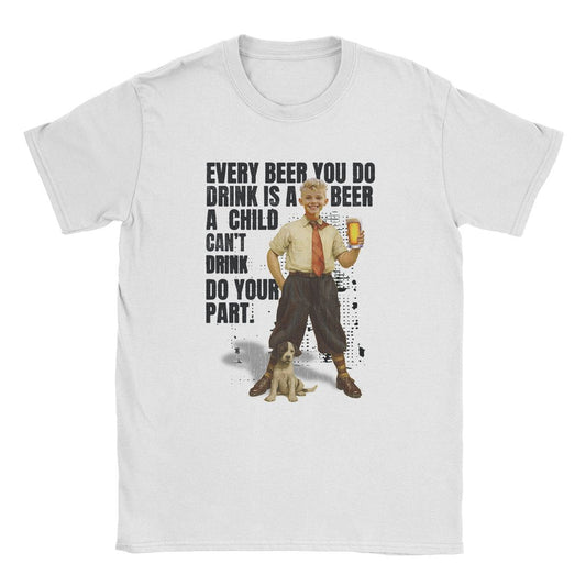 A-or-B-Tees T-Shirt White / S Every Beer T-Shirt