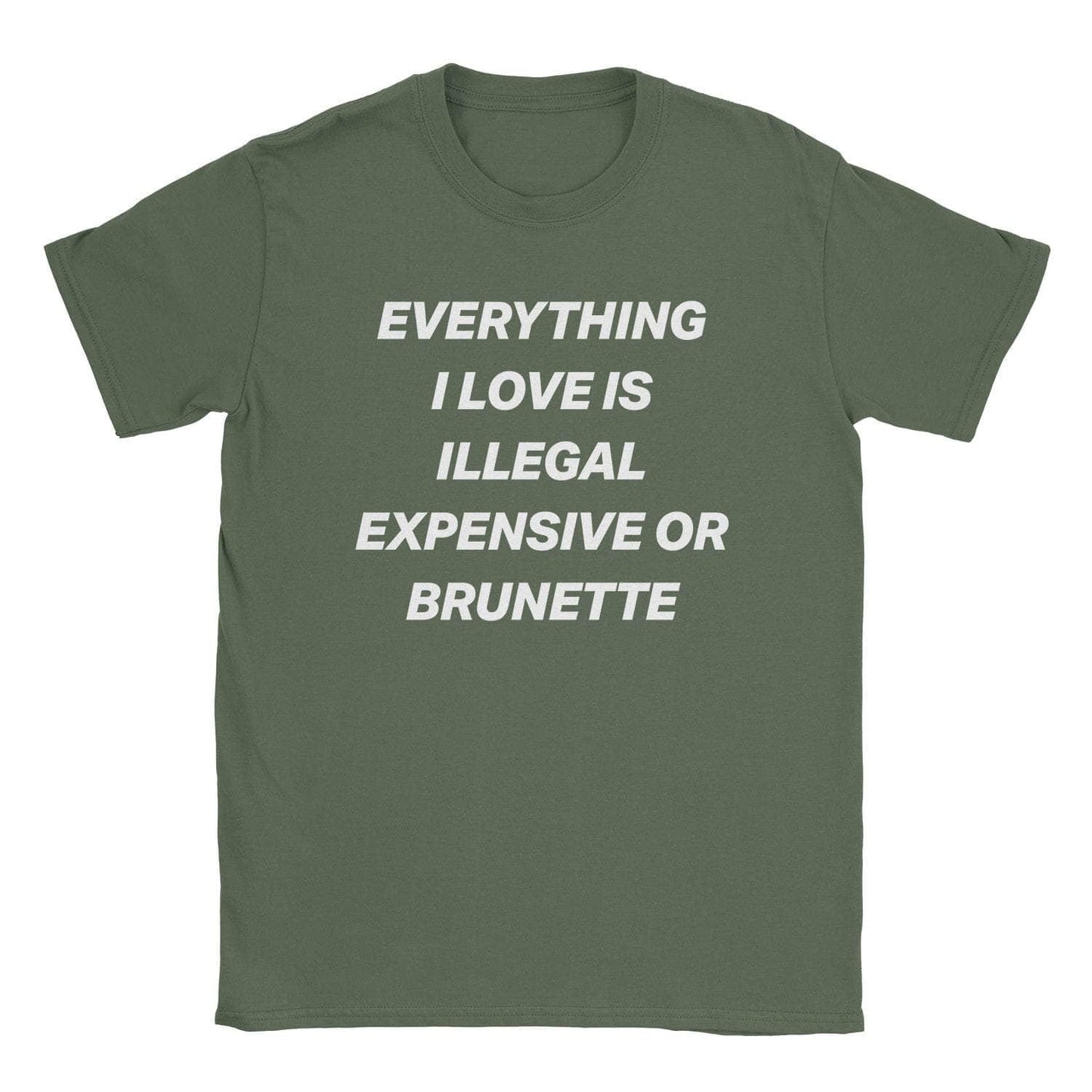 A-or-B-Tees T-Shirt Military Green / S Everything T-Shirt