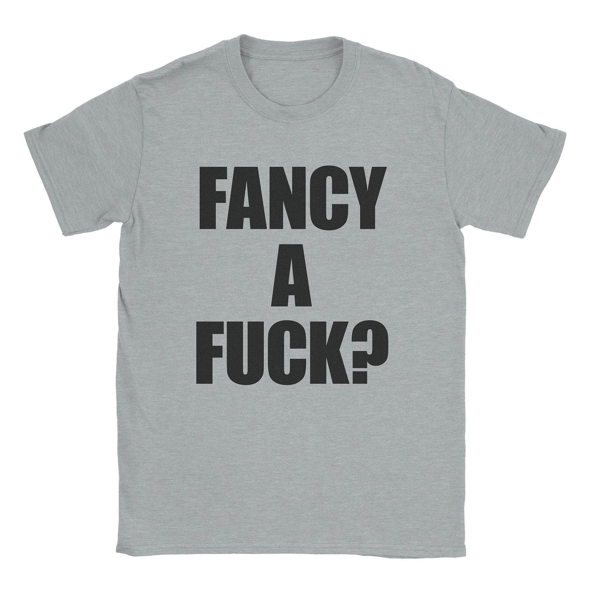 A-or-B-Tees T-Shirt Sport Grey / S Fancy A Fuck T-Shirt