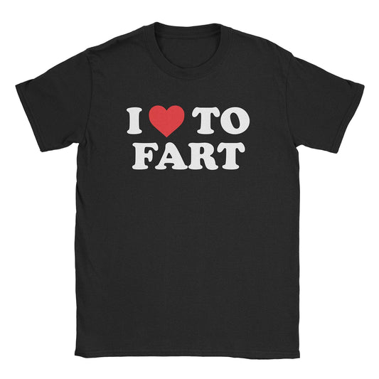 A-or-B-Tees T-Shirt Black / S Fart T-Shirt