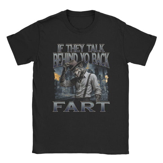 A-or-B-Tees T-Shirt Black / S Fart T-Shirt