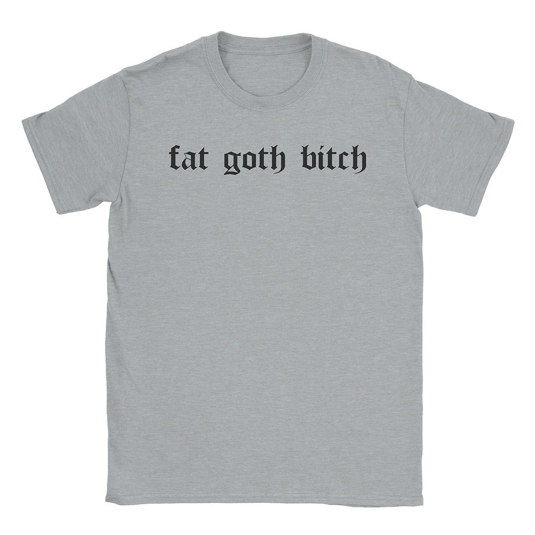 A-or-B-Tees T-Shirt Sport Grey / S Fat Goth T-Shirt