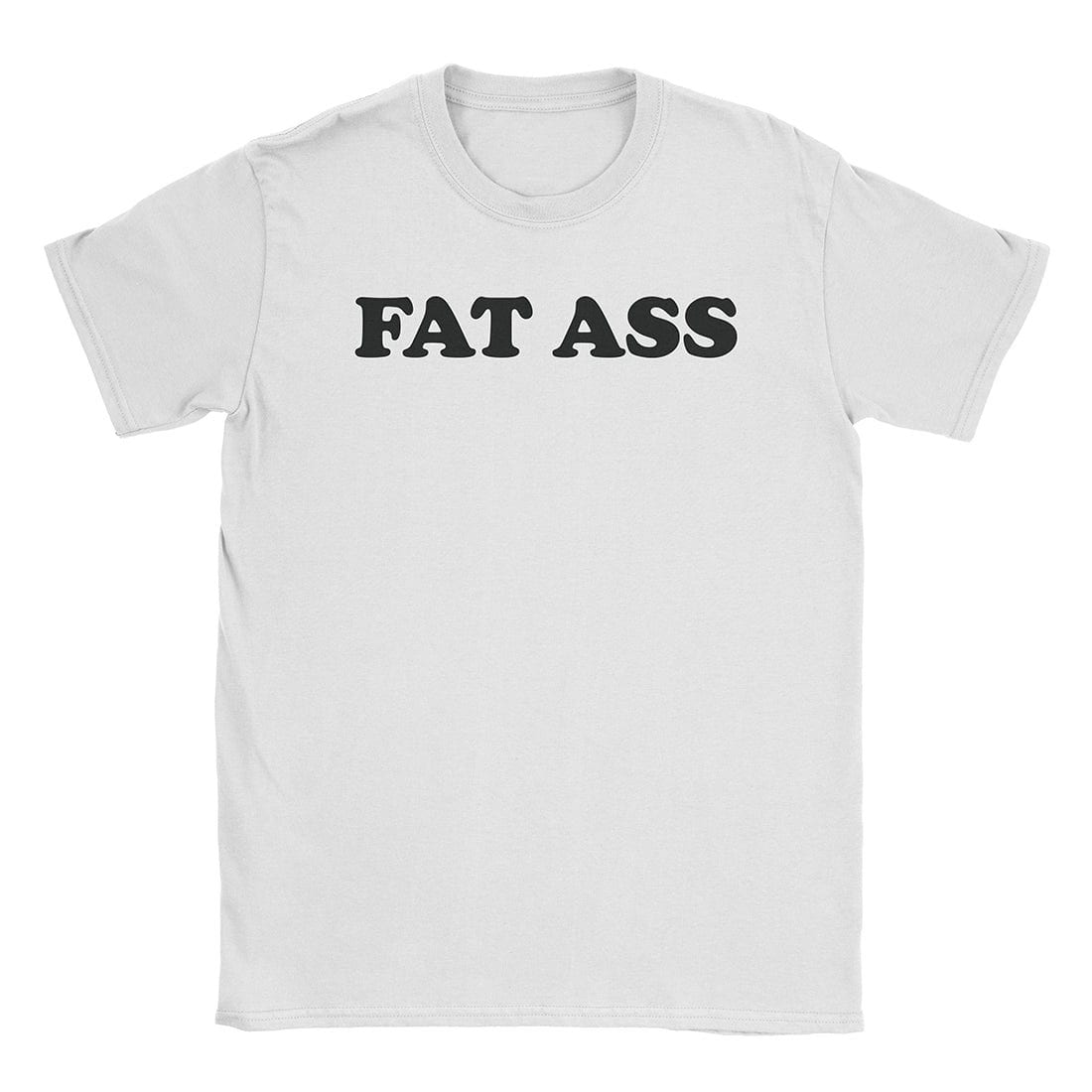 A-or-B-Tees T-Shirt White / S Fat T-Shirt