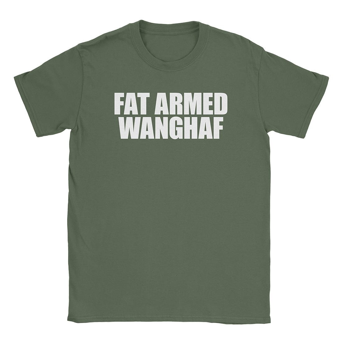 A-or-B-Tees T-Shirt Military Green / S Fat Wanghaf T-Shirt