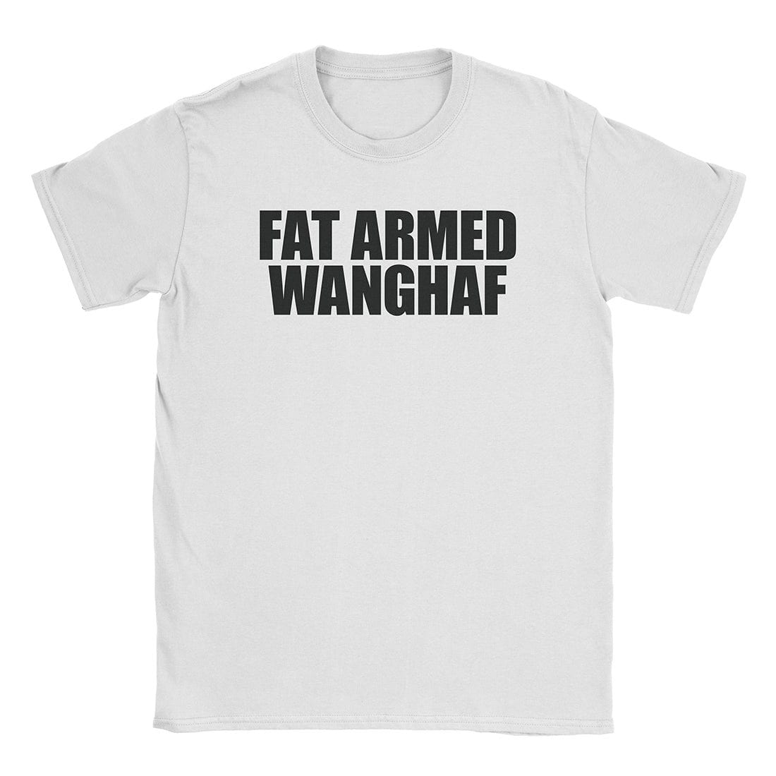 A-or-B-Tees T-Shirt White / S Fat Wanghaf T-Shirt