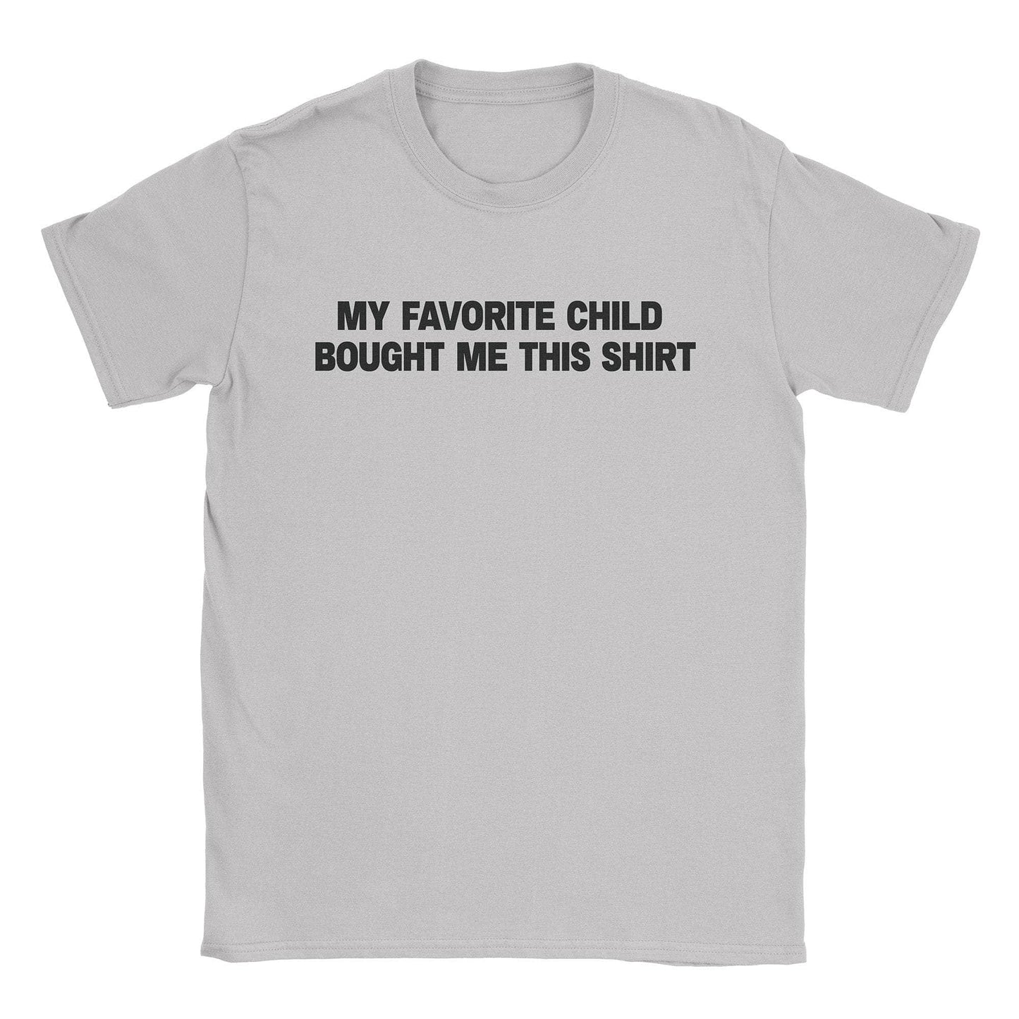 A-or-B-Tees T-Shirt Ice Grey / S Favorite Child T-Shirt