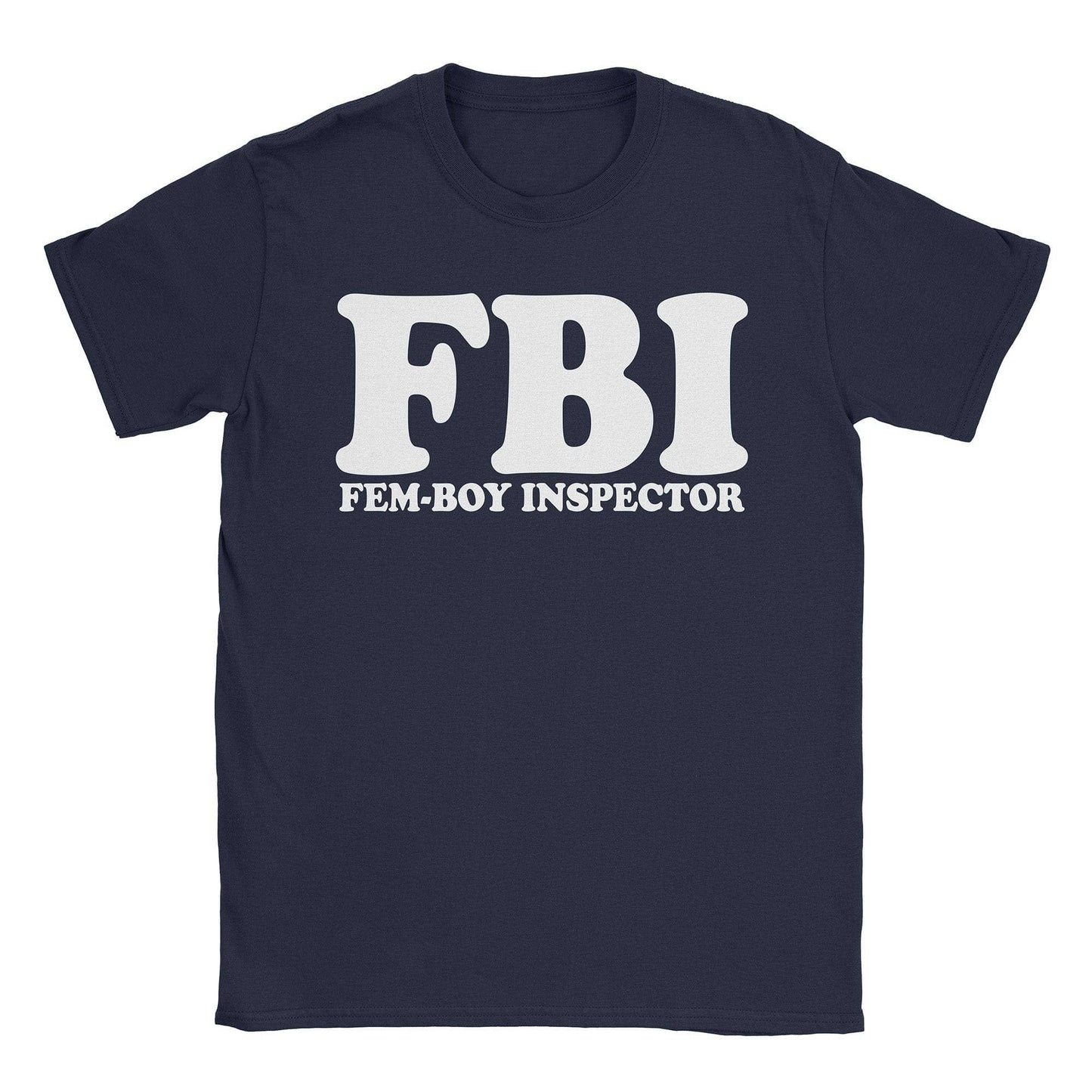 A-or-B-Tees T-Shirt Navy / S FBI T-Shirt