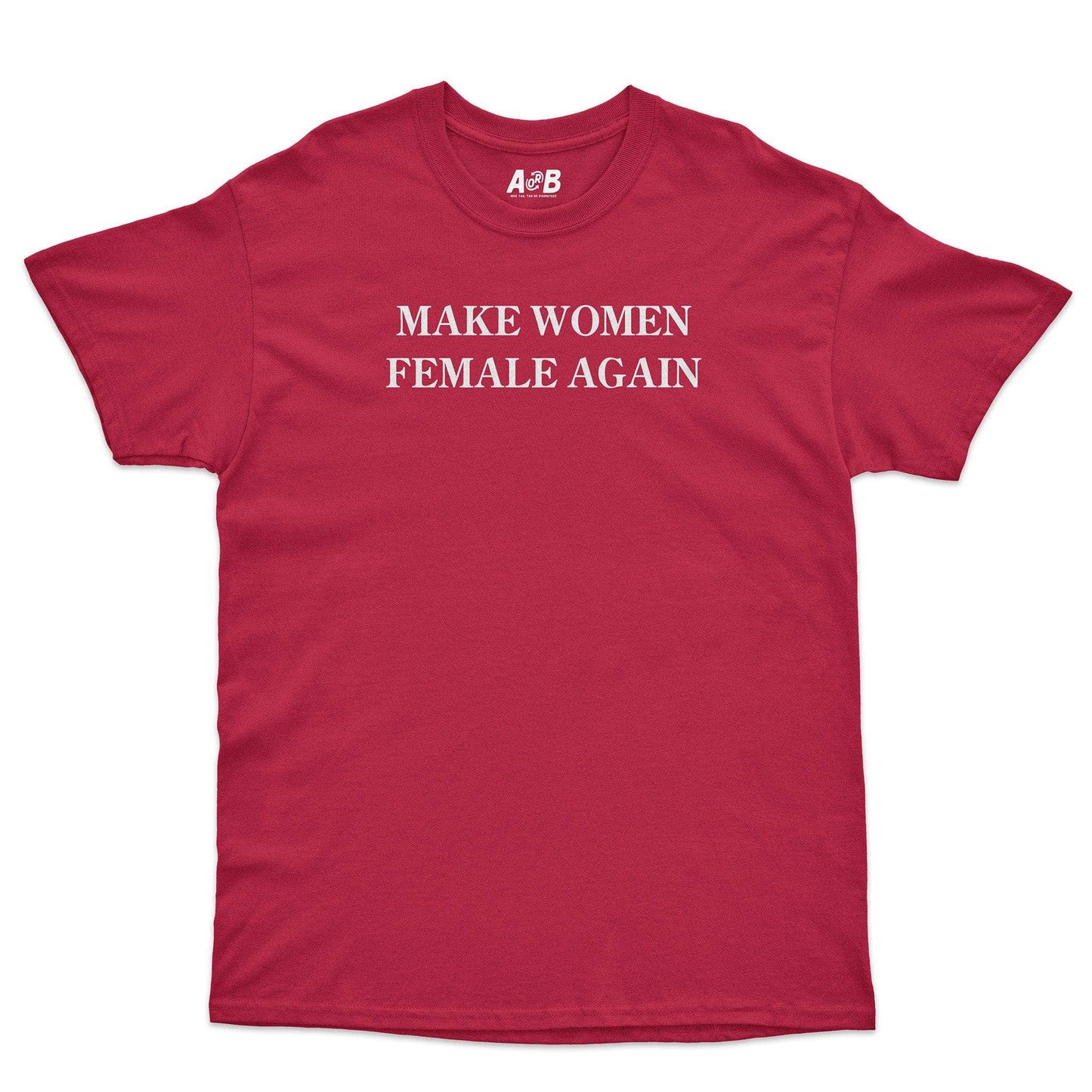 A-or-B-Tees T-Shirt Red / S Female T-Shirt