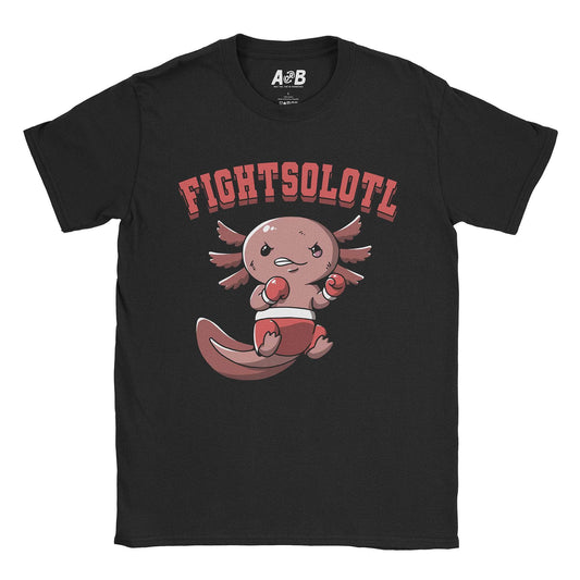A-or-B-Tees T-Shirt Black / S Fightsolotl T-Shirt