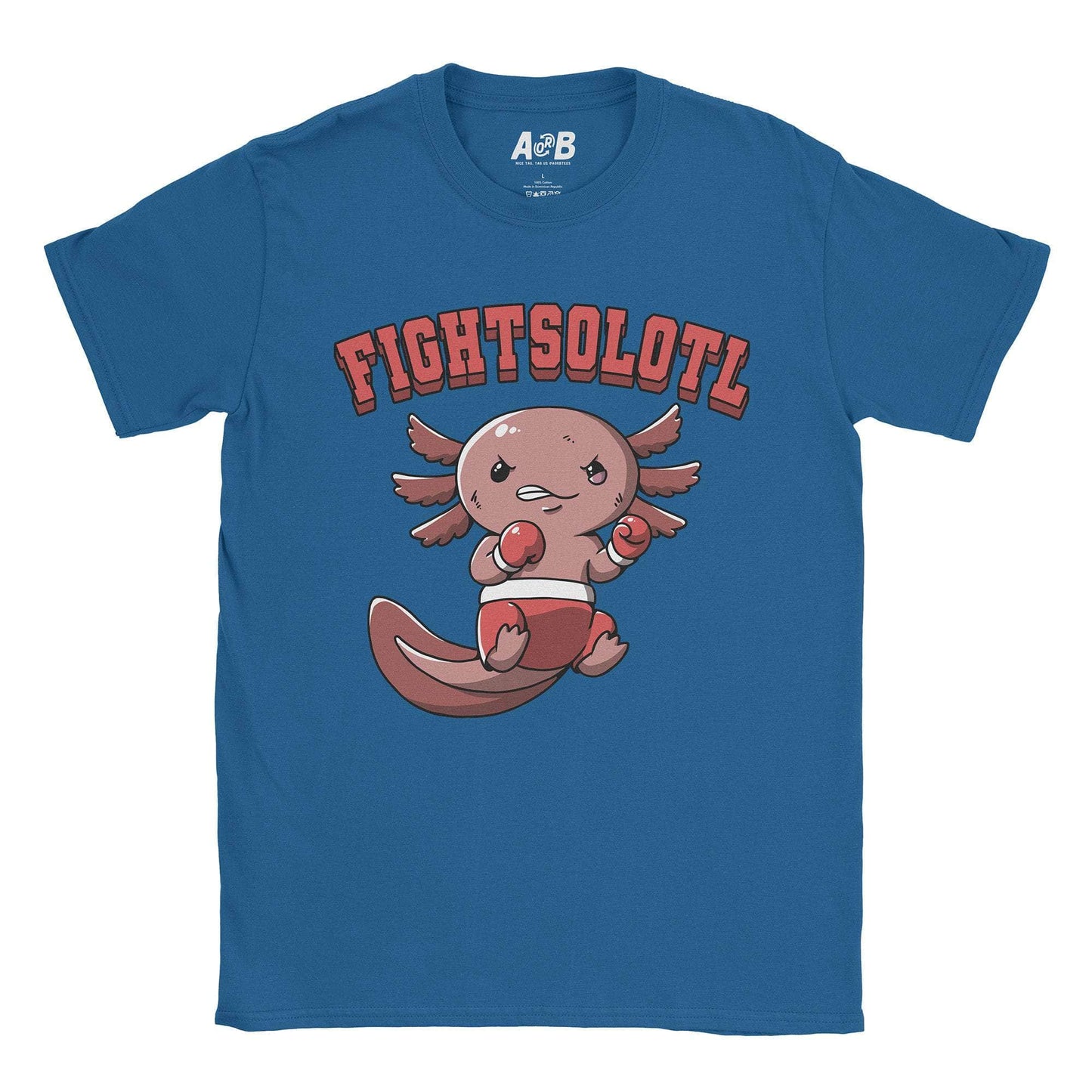 A-or-B-Tees T-Shirt Royal / S Fightsolotl T-Shirt
