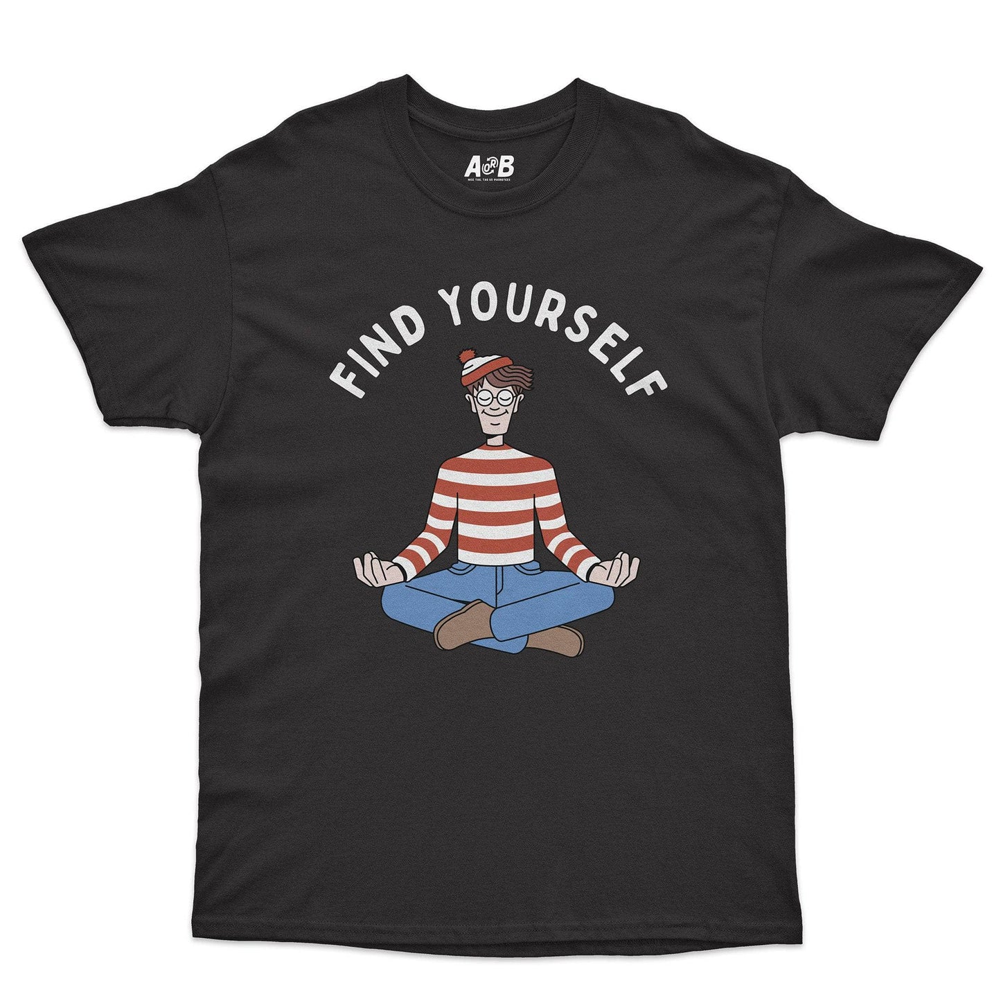 A-or-B-Tees T-Shirt Black / S Find Yourself T-Shirt