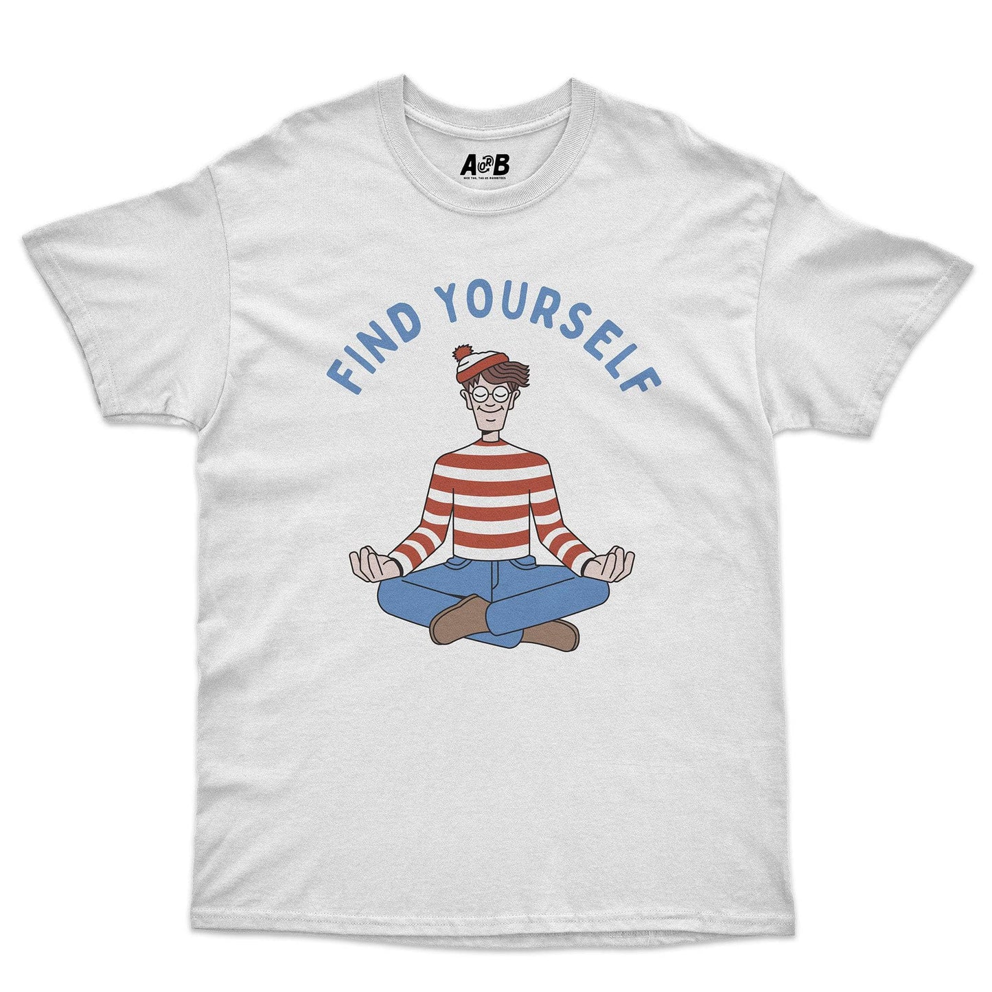 A-or-B-Tees T-Shirt White / S Find Yourself T-Shirt