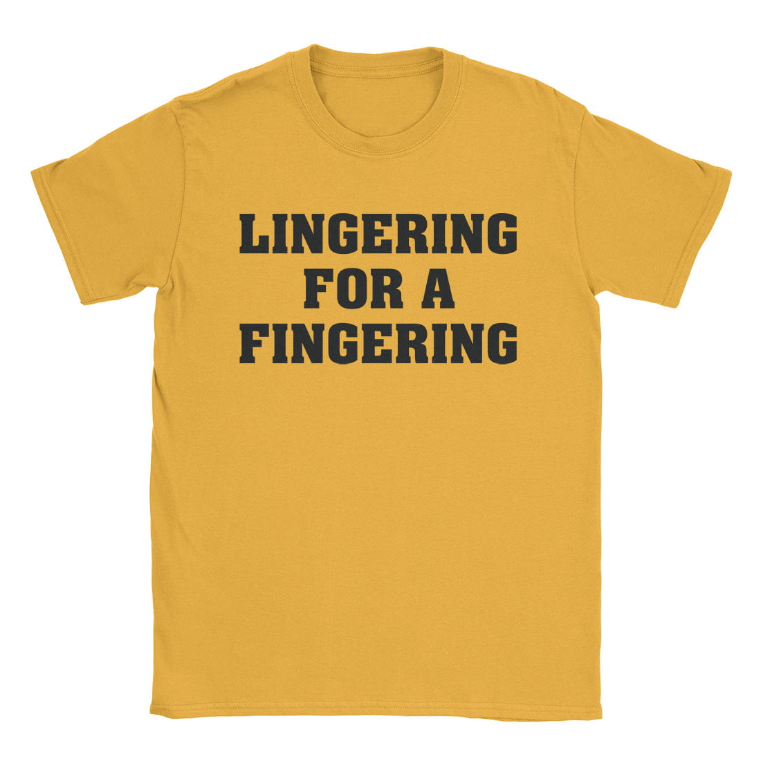 A-or-B-Tees T-Shirt Gold / S Fingering T-Shirt