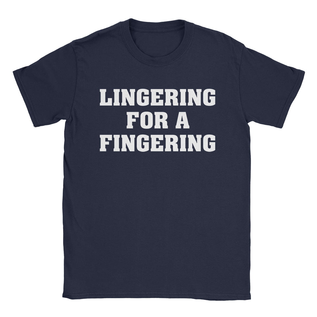 A-or-B-Tees T-Shirt Navy / S Fingering T-Shirt