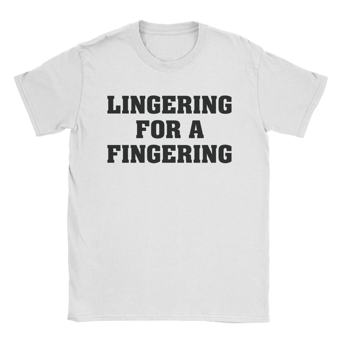 A-or-B-Tees T-Shirt White / S Fingering T-Shirt
