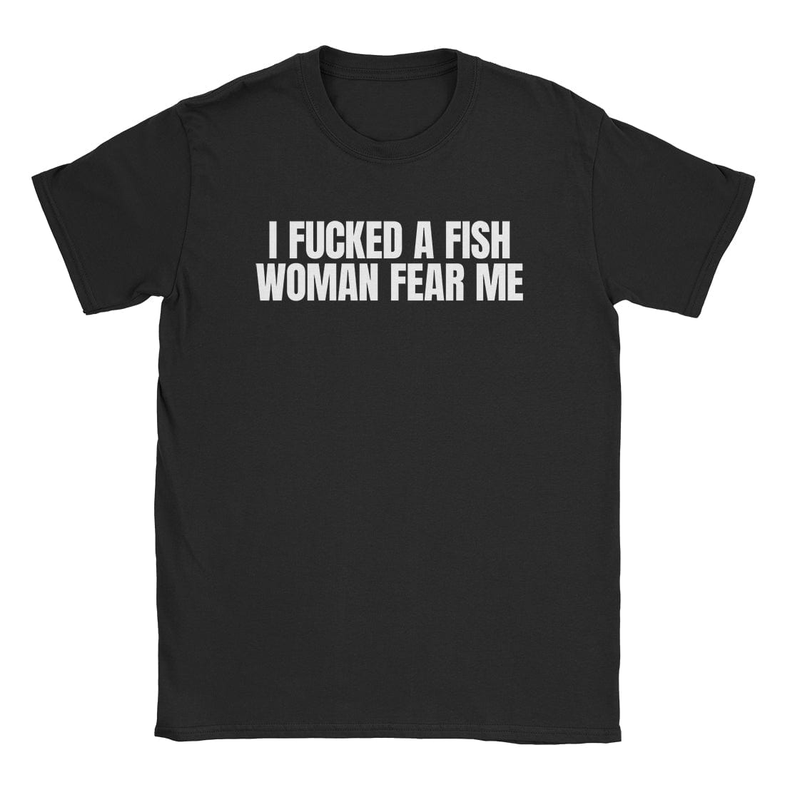 A-or-B-Tees T-Shirt Black / S Fish Fear Me T-Shirt
