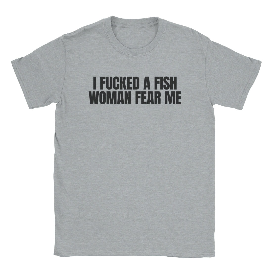 A-or-B-Tees T-Shirt Sport Grey / S Fish Fear Me T-Shirt