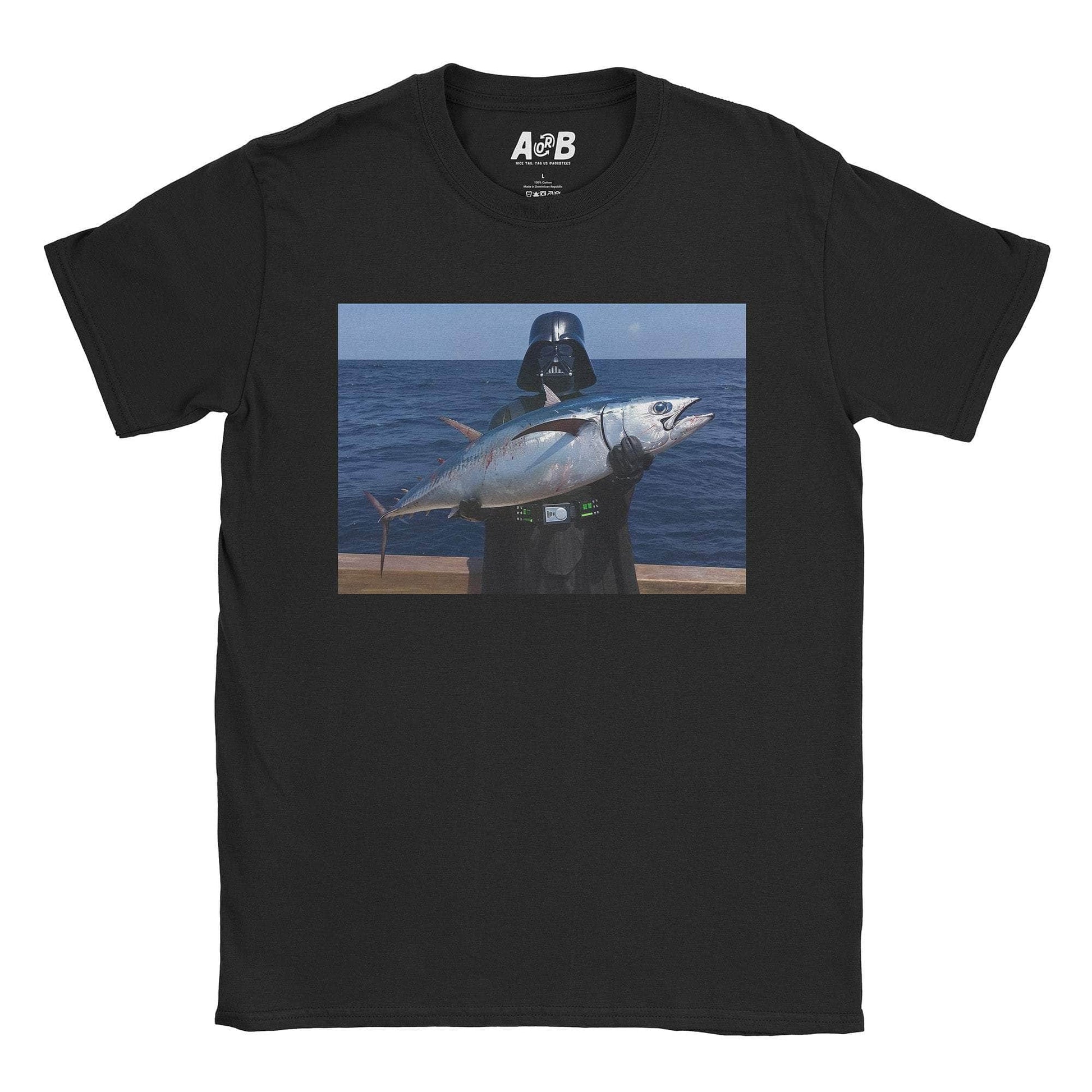 A-or-B-Tees T-Shirt Black / S Fish Pic T-Shirt